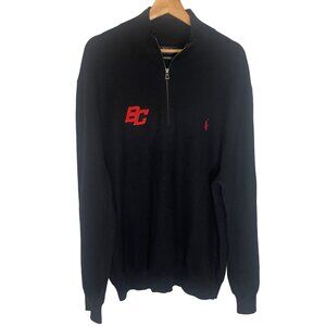 Polo Ralph Lauren Byron Center HS Waffle Weave Pullover Men XXL Black New Logo